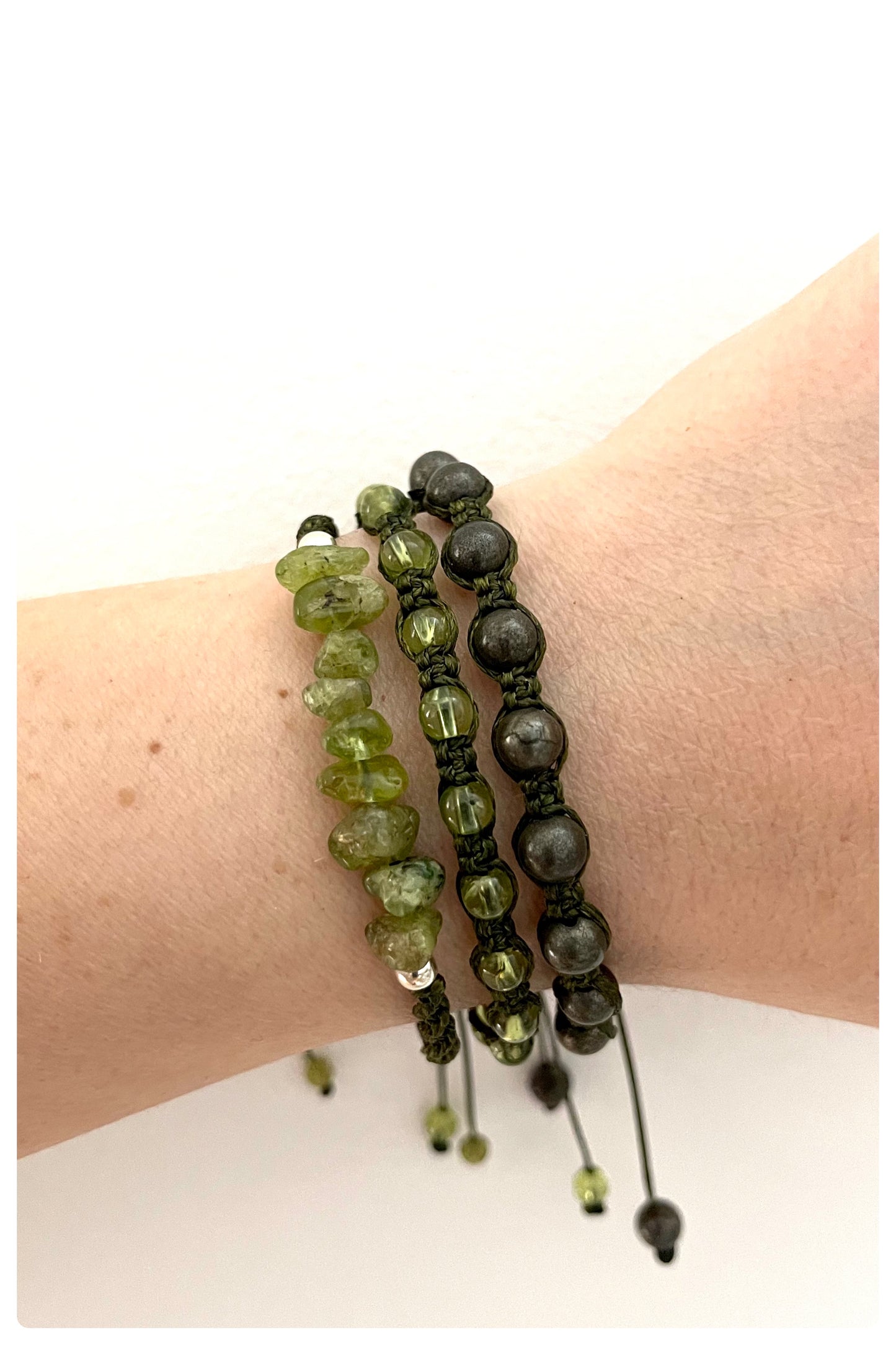 Peridot Bracelet-August Birthstone